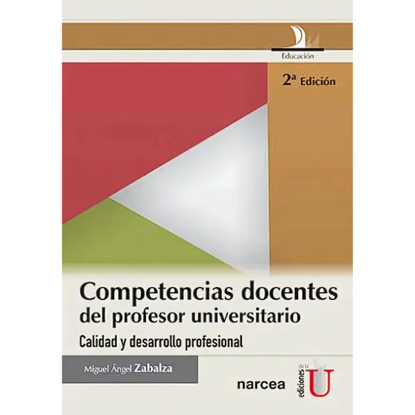 Libro Competencias docentes del profesor universitario. Calidad y desarrollo profesional 2.ª Edición