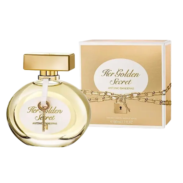 Perfume Golden Secret Antonio Banderas 80 ML 