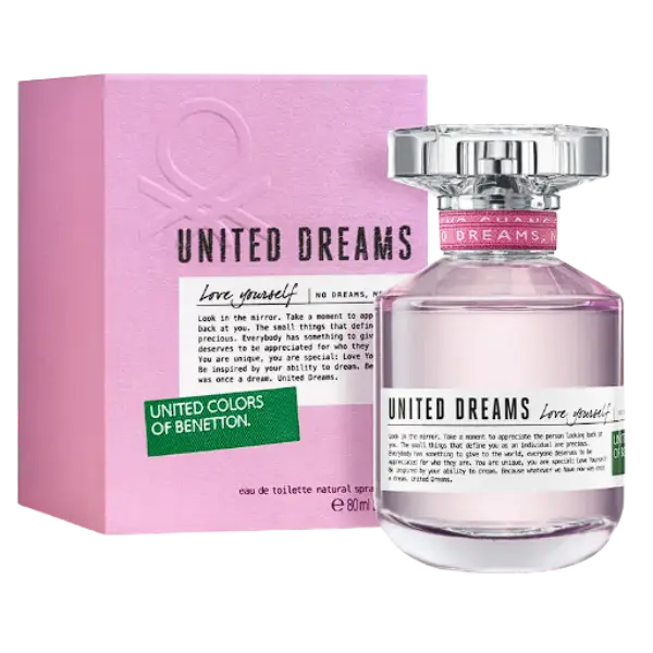 Perfume United Dreams Love Yourself Benetton 80 ML