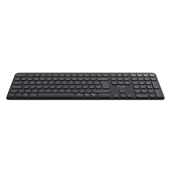 Trust Vaiya teclado inalambrico multidispositivo negro - 25635