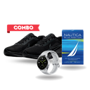 Combo Nike Downshifter 13 + Xiaomi Whatch 2 + Nautica Blue Ambition