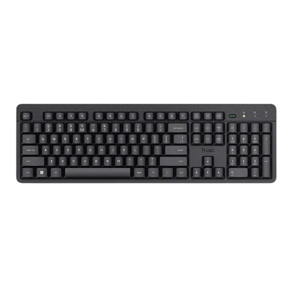Trust teclado inalambrico en español fino y silencioso - 25013