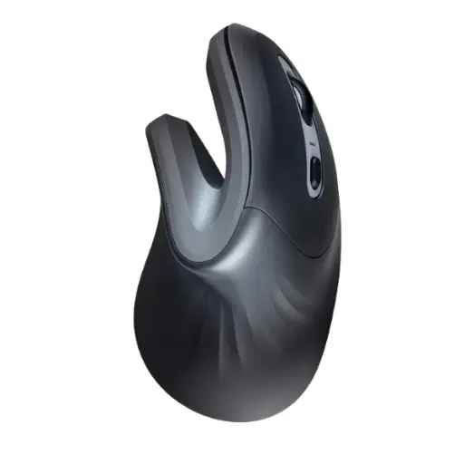 Trust mouse ergonomico color negro inalambrico vertical - 23507