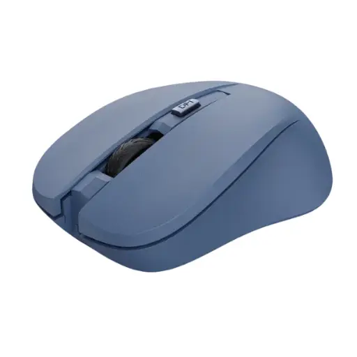 Trust mouse inalambrico eco  color azul silencioso - 25041