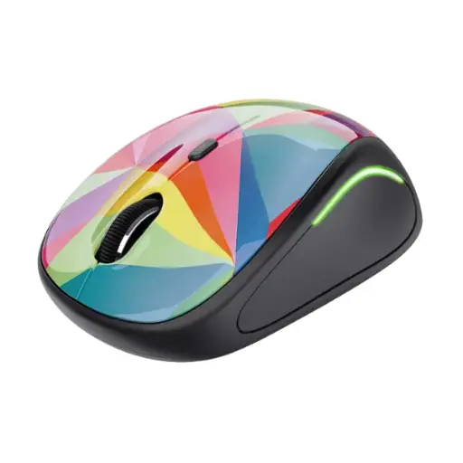 Trust mouse inalambrico multicolor - 22337