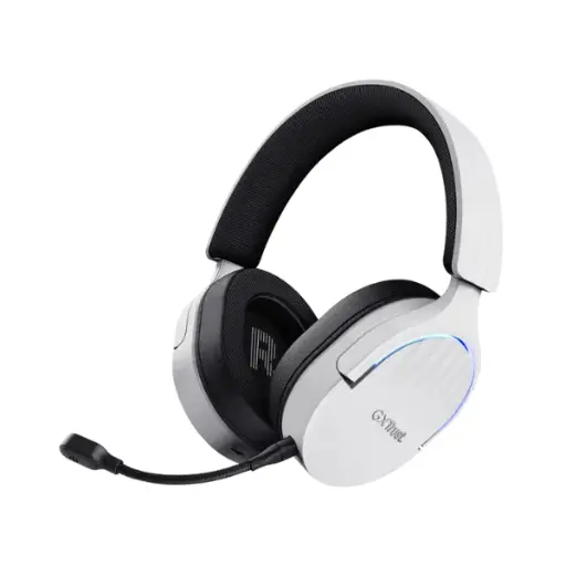 Trust audifonos inalambricos color blanco gaming - 25304