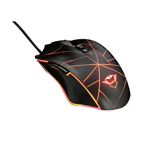 Trust mouse alambrico multicolor personalizable - 23797