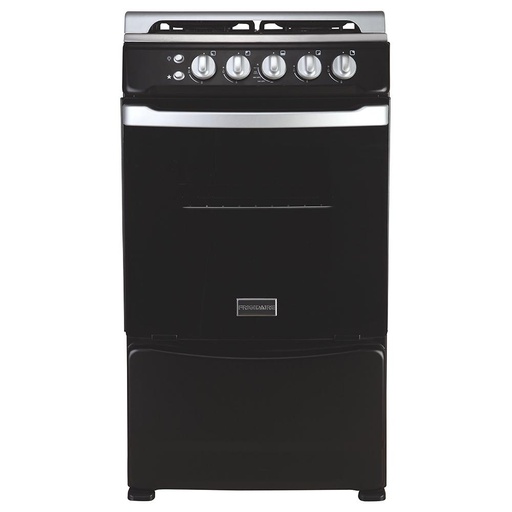 Frigidaire cocina de gas 20 4 quemadores negra FKGI20C3MKB