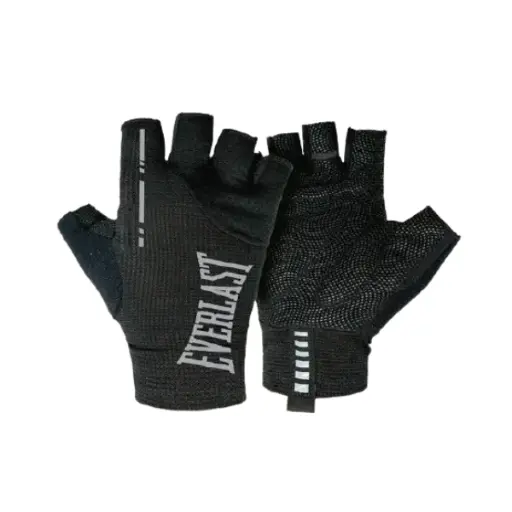 Guantes Para Pesas Everlast Pulse Fitness Negro