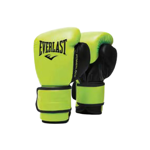 Guante Boxeo Everlast Powerlock V2 Amarillo Neón