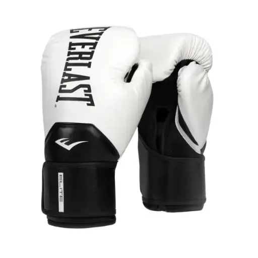 Guante Boxeo Everlast Elite 2 White/Black