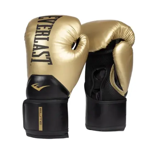 Guante Boxeo Everlast Elite 2 Gold/Black