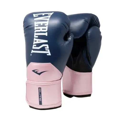 Guante Boxeo Everlast Elite 2 Navy/Pink