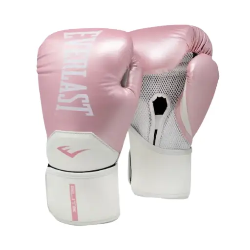 Guante Boxeo Everlast Elite 2 Pink/White