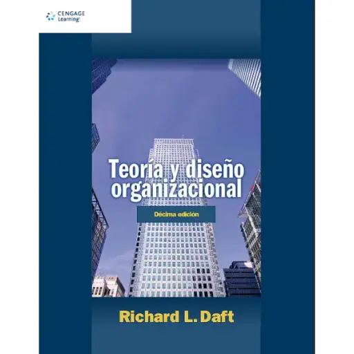 Libro Teoría y diseño organizacional