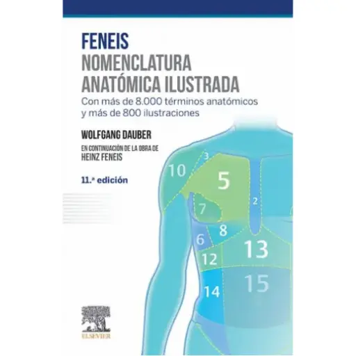 Libro Feneis. Nomenclatura Anatómica Ilustrada