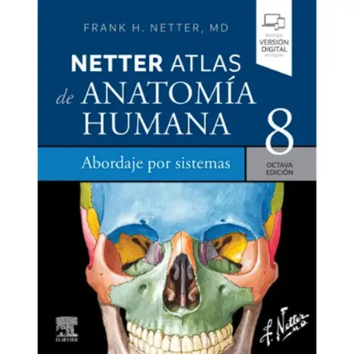 Libro Netter Atlas de Anatomía Abordaje por sistemas