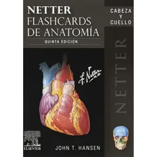 Libro Netter. Flashcards de anatomía. Cabeza y cuello