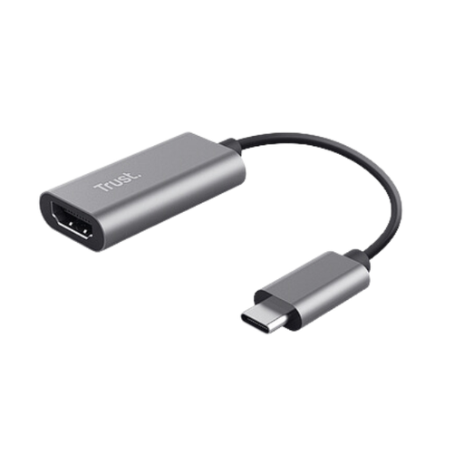 Trust adaptador USB-C a HDMI  Ultra HD 4K multicanal - 23774