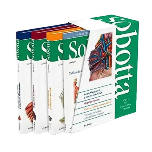 Libro Sobotta. Atlas de anatomía humana 3 vols