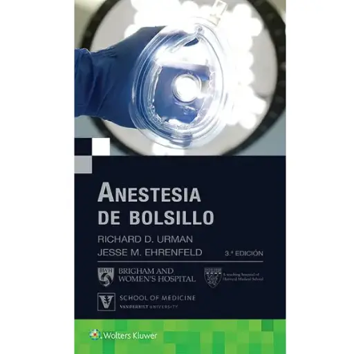 Libro Anestesia de bolsillo