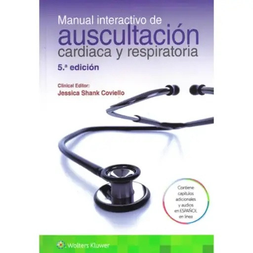 Libro Manual interactivo de auscultación cardiaca y respiratoria 5.ª Edición