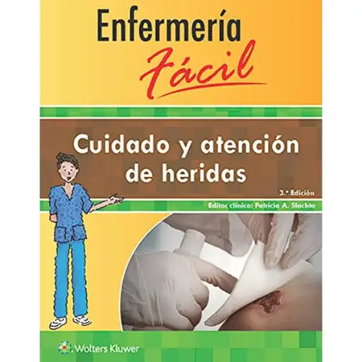 Libro Enfermería fácil. Cuidado y atención de heridas 3.ª Edición