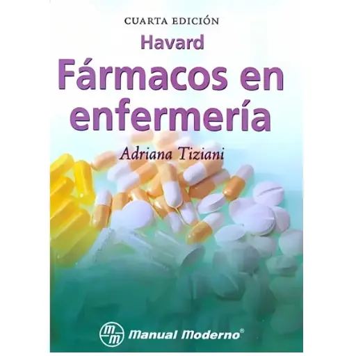 Libro Havard Fármacos en Enfermería 4.ª Edición