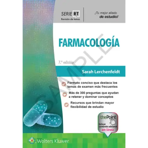 Libro Farmacología Serie Revisión de Temas 7.ª Edición.