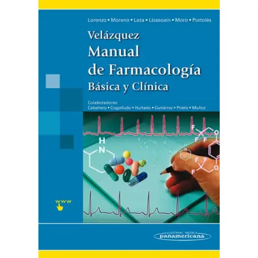 Libro Velázquez Manual de Farmacología Básica y Clínica.