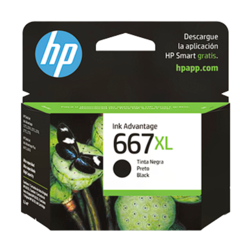 HP cartucho HP 667Xl negro 3YM81Al