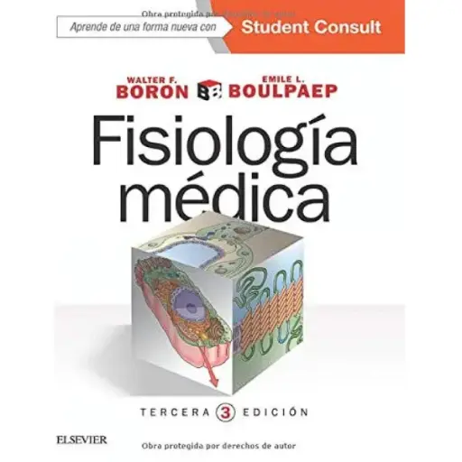 Libro Fisiología médica + StudentConsult 3.ª Edición.