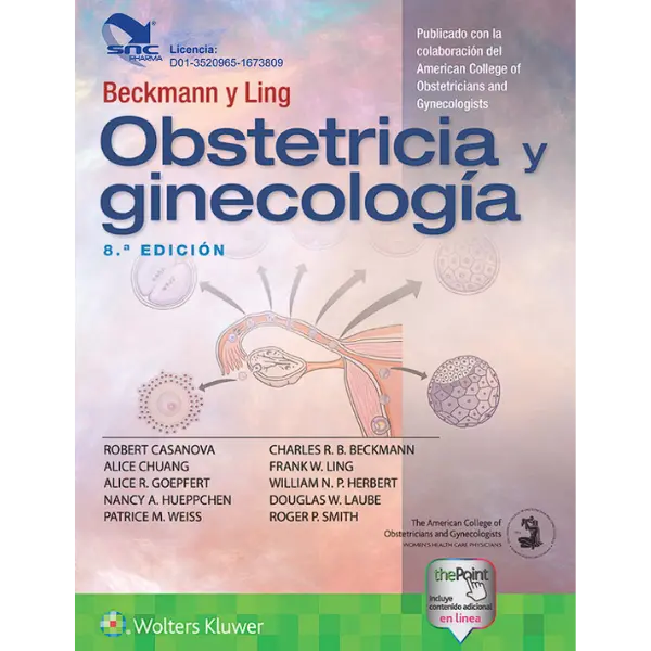 Libro Beckmann y Ling. Obstetricia y ginecología 8.ª Edición.