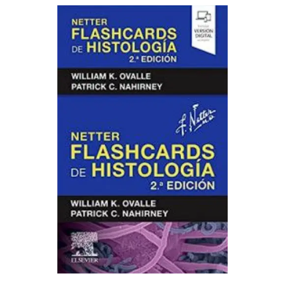 Libro Netter Flashcards Histología 2.ª Edición.