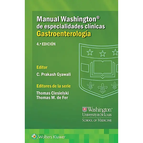 Libro Manual Washington Gastroenterología 4.ª Edición