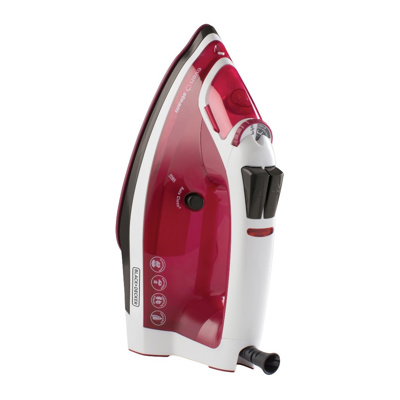 Black + Decker plancha de vapor suela ceramica roja even steam IR1922