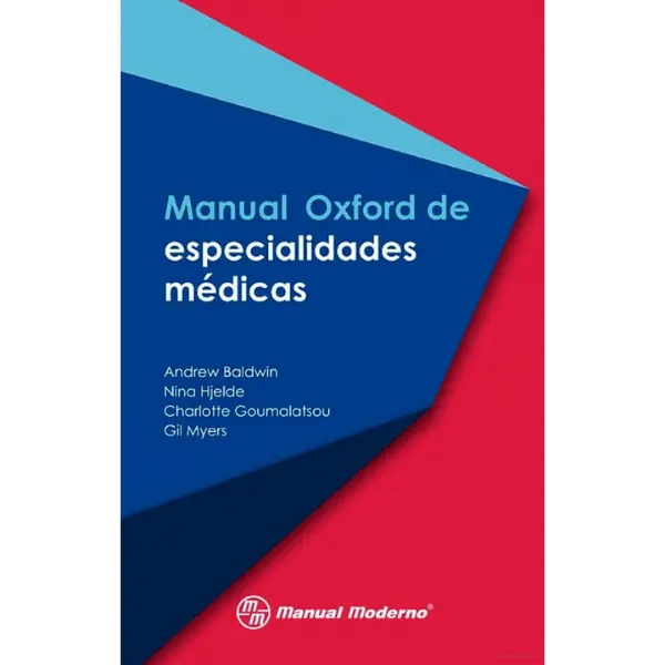Libro Manual Oxford de especialidades médicas