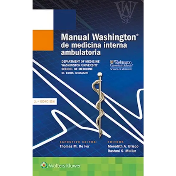 Libro Manual Washington de medicina interna ambulatoria 2.ª Edición