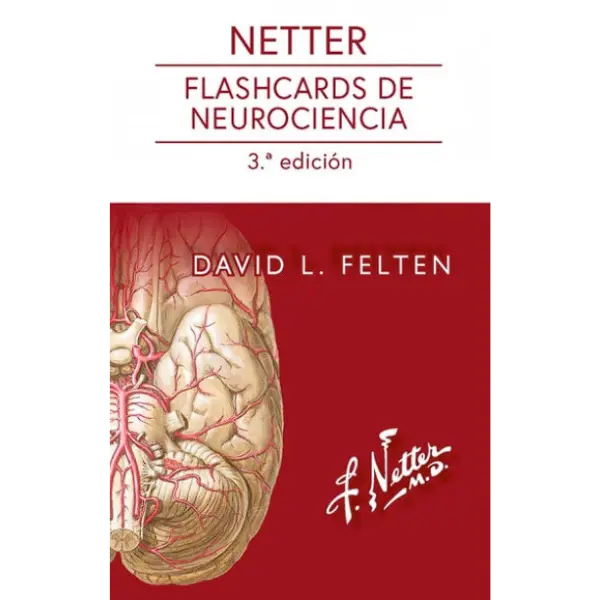 Libro Netter. Flashcards de neurociencia 3.ª Edición
