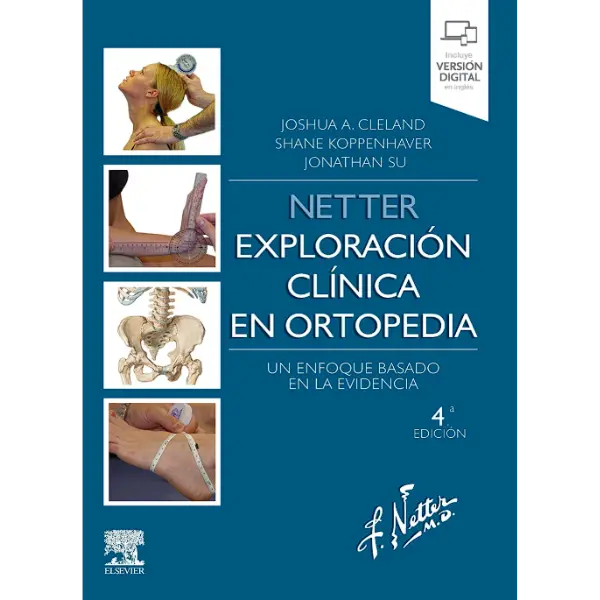 Libro Netter. Exploración clínica en ortopedia 4.ª Edición