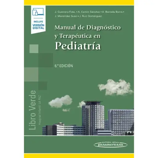 Libro Manual de Diagnóstico y Terapéutica en Pediatría (incluye versión digital) 6.ª Edición