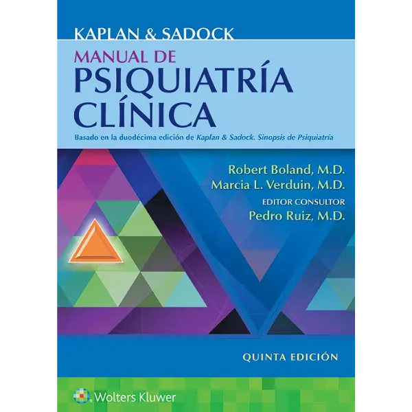 Libro Kaplan y Sadock Manual de Psiquiatría clínica 5.ª Edición