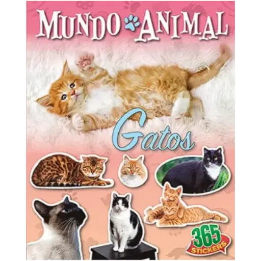 Libro Gatos 365 Stickers