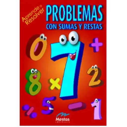 Libro Aprende a resolver problemas con sumas y restas.