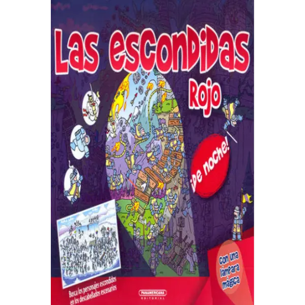 Libro Escondidas Rojo de Noche