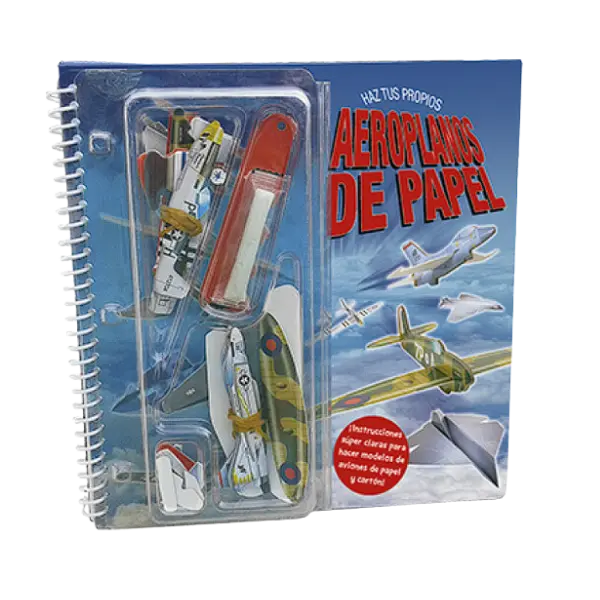 Libro Haz tus propios aeroplanos de papel