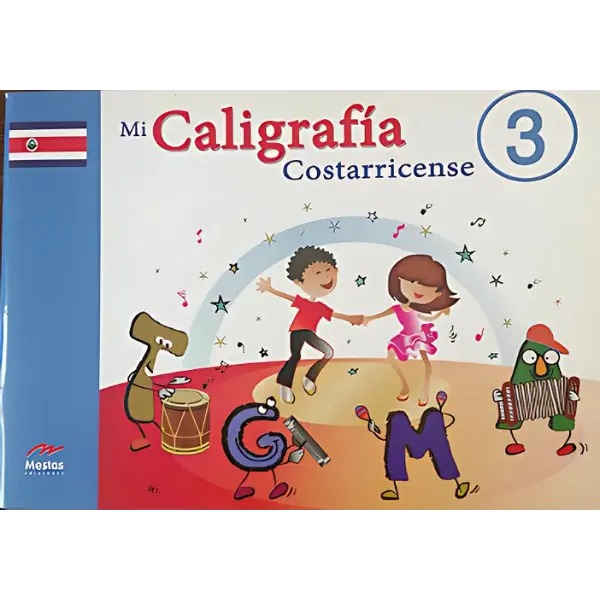 Libro Caligrafía Costarricense 3