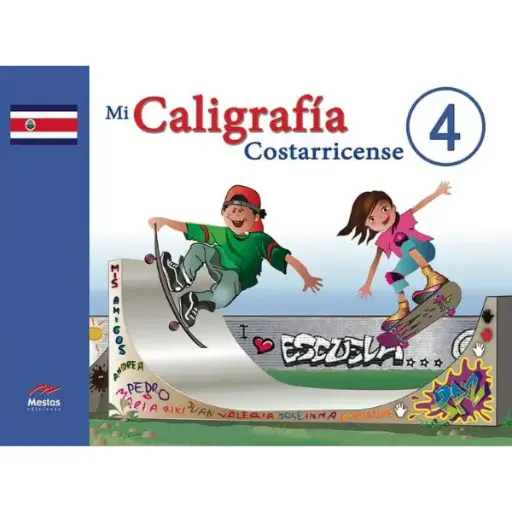 Libro Caligrafía Costarricense 4