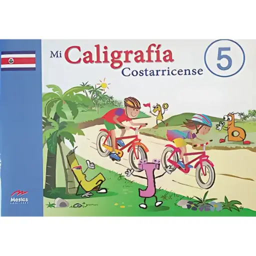 Libro Caligrafía Costarricense 5