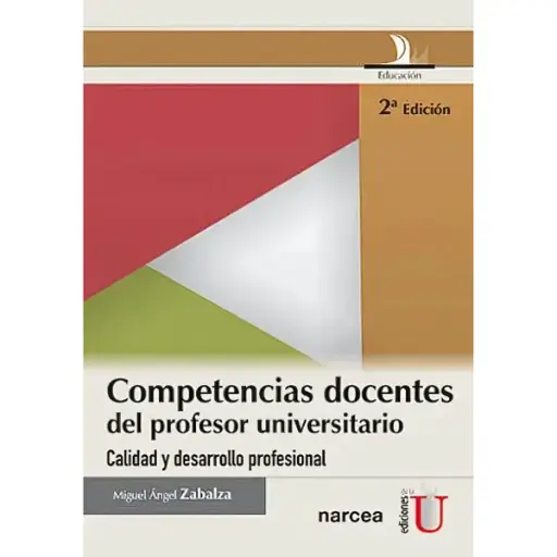 Libro Competencias docentes del profesor universitario. Calidad y desarrollo profesional 2.ª Edición